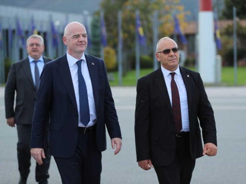 Infantino konfirmon punën e madhe: FFK e ka shfrytëzuar shkëlqyeshëm programin FIFA Forward