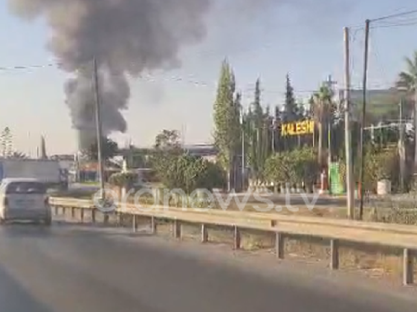 Detaje të reja nga zjarri në autostradën Tiranë-Durrës