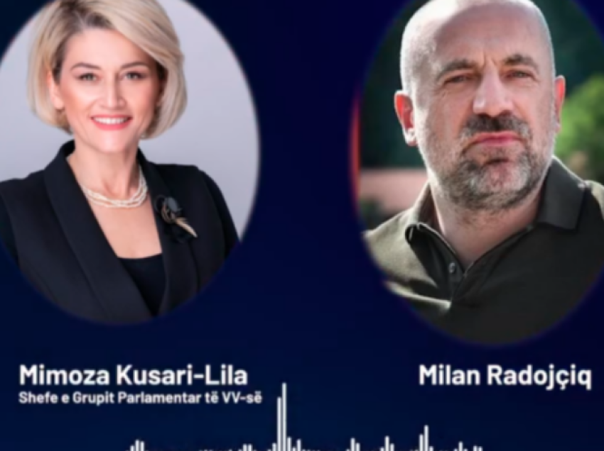 Publikohet biseda e Mimoza Kusarit me Milan Radoiçiq