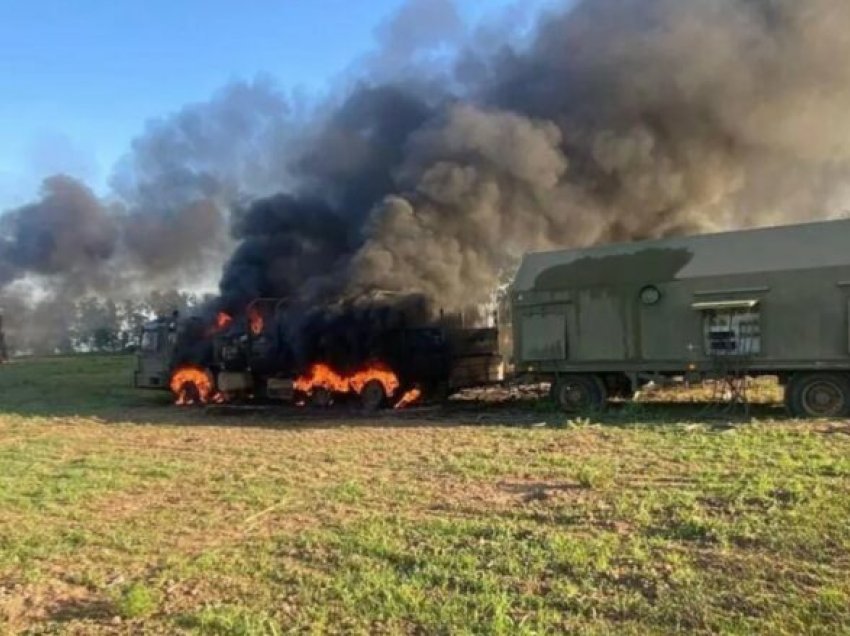 Ukrainasit pretendojnë se kanë shkatërruar sistemin raketor S-300 brenda territorit rus: Sa bukur po digjet