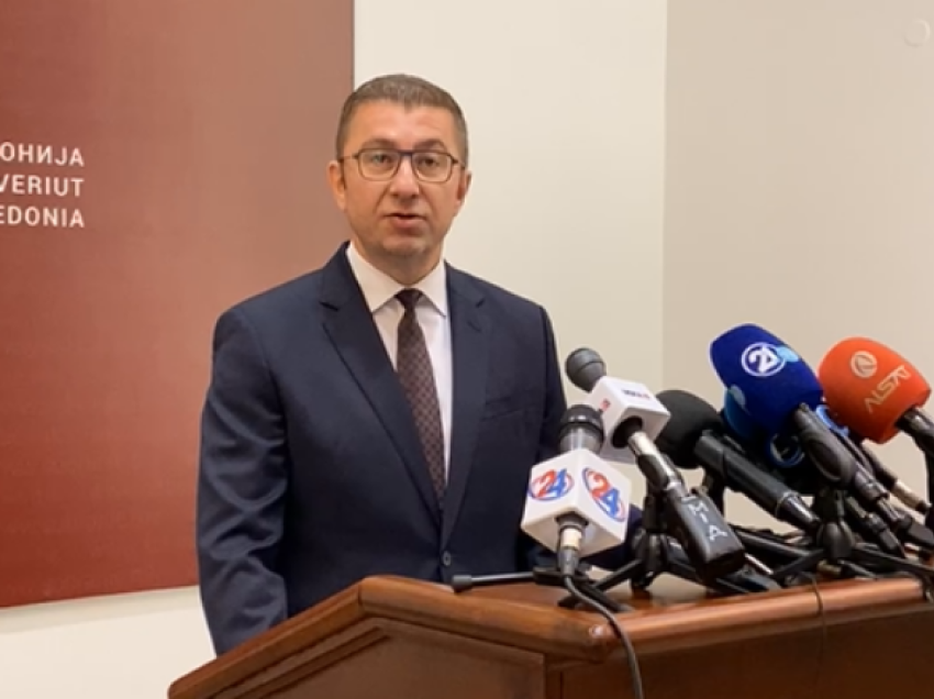 Mickoski: Kërkoj mbështetje nga të gjithë deputetët për riorganizimin e ministrive