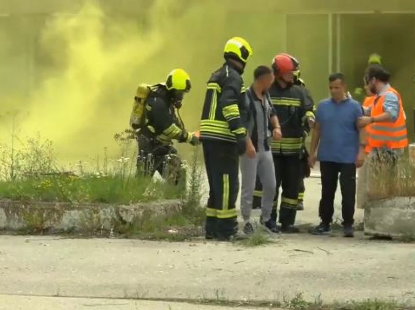 Policia, FSK-ja dhe zjarrfikësit ushtrojnë në afërsi të aeroportit