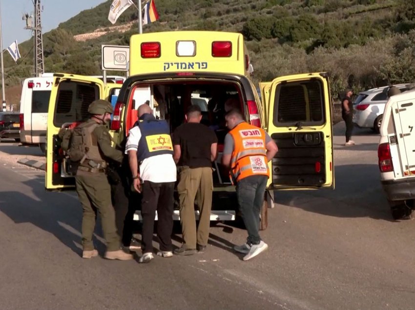 Të paktën 10 të plagosur në veri të Izraelit, pasi Hezbollahu nisi sulmin nga Libani