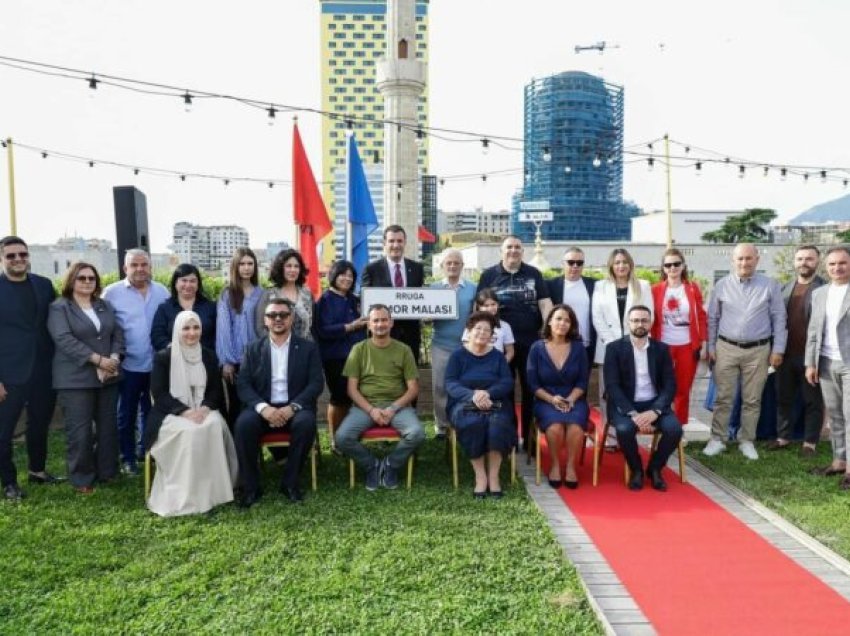 Një rrugë në kryeqytet merr emrin e Tomor Malasit, ish-kryebashkiakut të parë të Tiranës, Veliaj: “Simbol i vlerave!