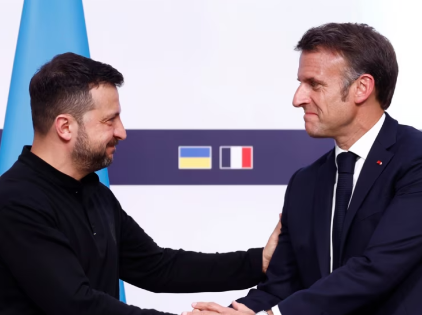 Macron: Franca, afër krijimit të koalicionit të instruktorëve ushtarakë për Ukrainën