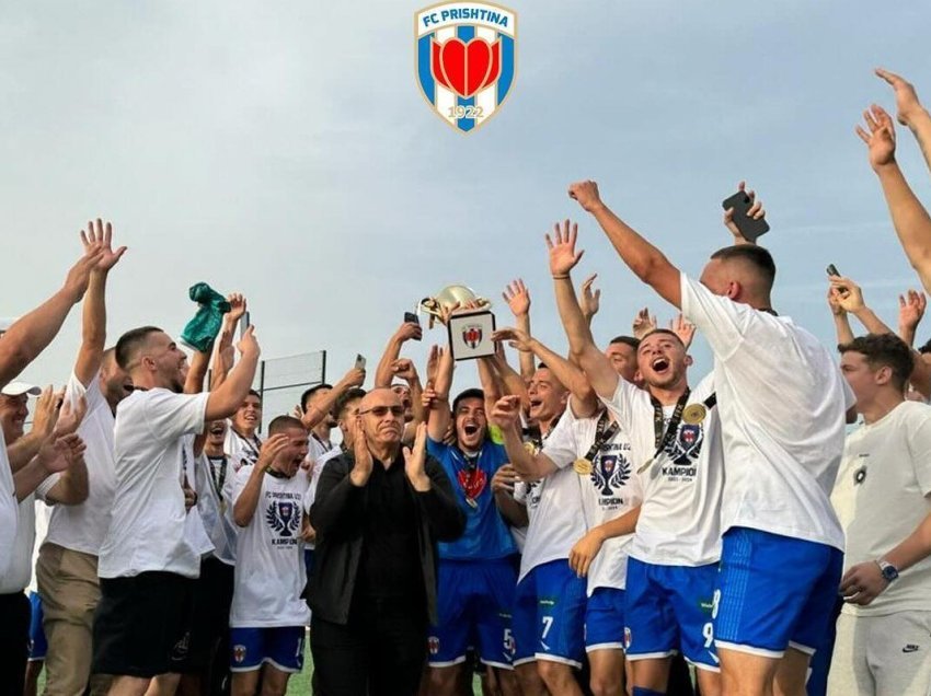 Prishtina merr trofeun e titullit kampion në Superligën U21