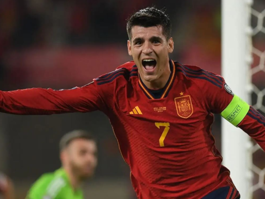 Alvaro Morata vlerëson kuqezinjtë: Edhe Shqipëria ka cilësi të tilla