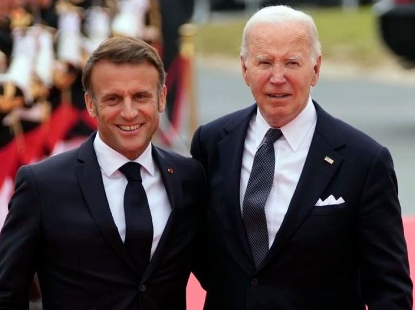 Biden dhe Macron dalin me deklaratë të përbashkët, përmendin edhe marrëdhënien Kosovë-Serbi