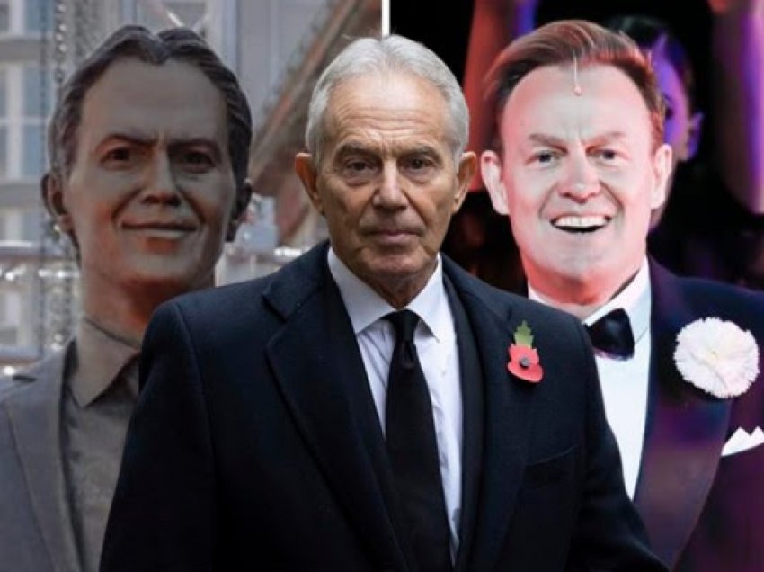 ​Statuja e Tony Blair në Ferizaj, mediumi britanik tallet për ngjashmërinë me aktorin australian