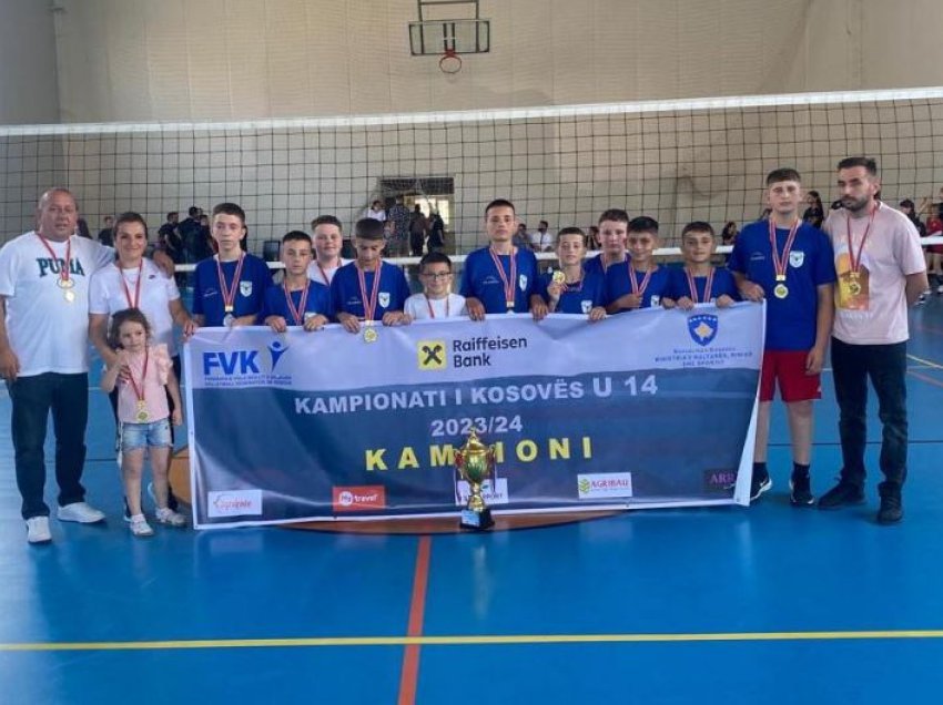 KV Skënderbeu shkëlqeu, kampion U14 