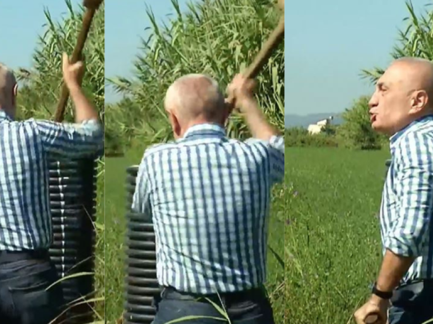 Hetimi i pasurisë nga SPAK, Meta merr varenë në dorë në Roskovec: Duhen marrë armët, edhe kallashi, unë di të qëlloj mirë