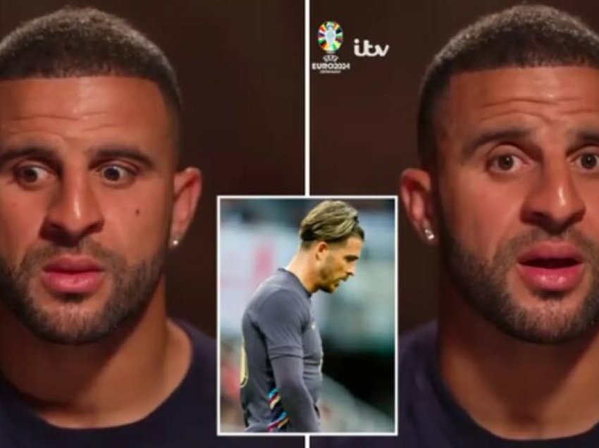 Kyle Walker jep një përgjigje brutale kur pyetet për mungesën e Grealish në Euro 2024