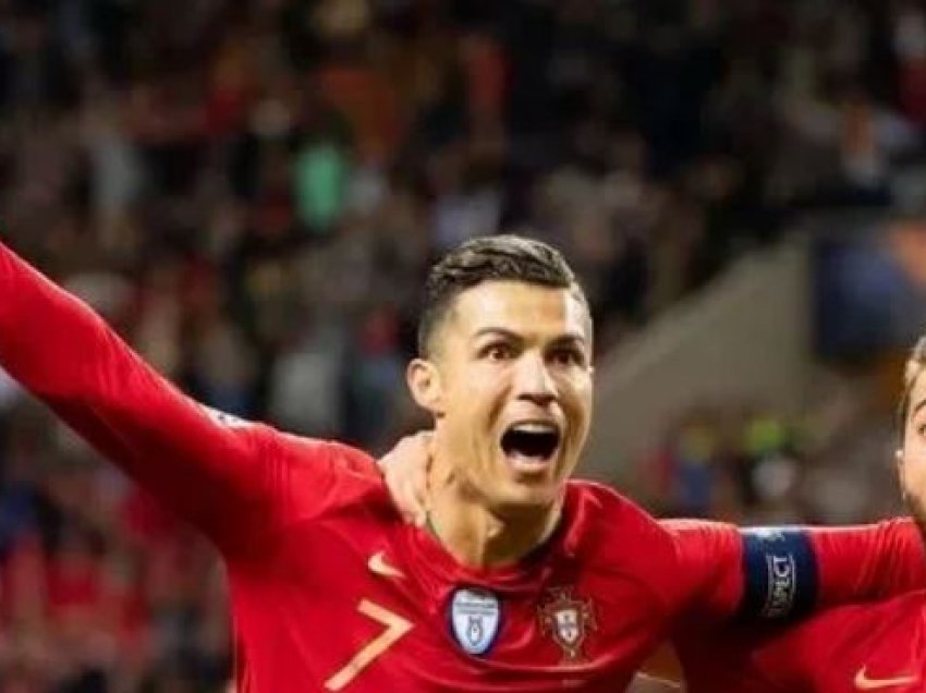 Cristiano Ronaldo feston fitoren e Portugalisë me moton e Juventusit!