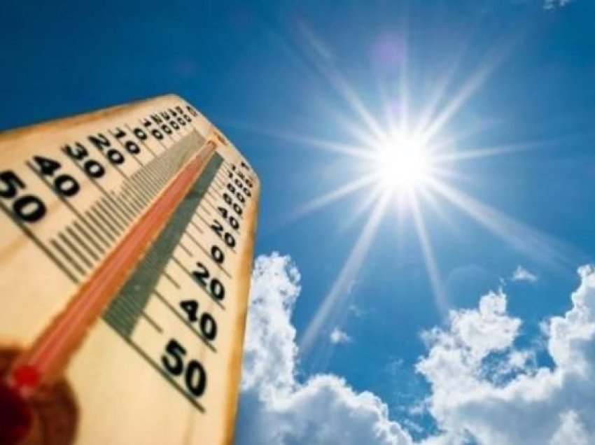 Temperatura deri 38 gradë C, ja si parashikohet moti sot