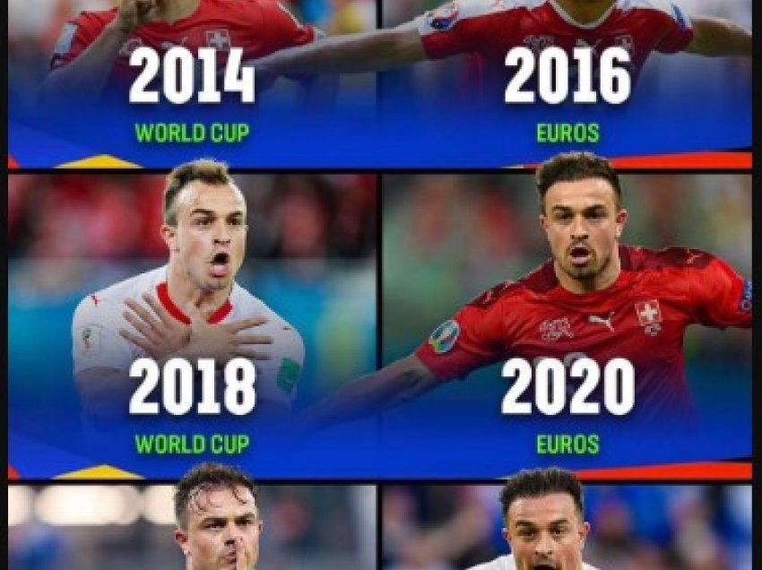 Xherdan Shaqiri publikon foto nga gjashtë momentet