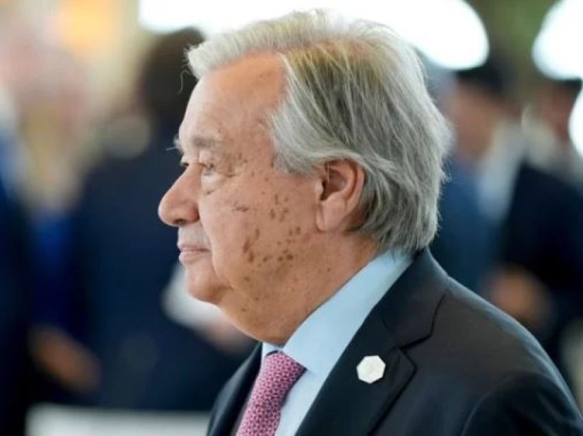 Antonio Guterres, shpreh shqetësimin për përshkallëzimin e tensioneve midis Izraelit dhe organizatës libaneze Hezbollah