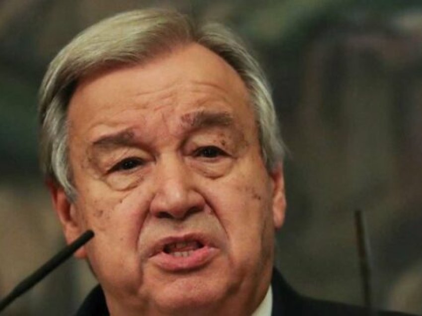 Shefi i OKB-së Antonio Guterres paralajmëron se Libani nuk mund të bëhet një Gazë tjetër