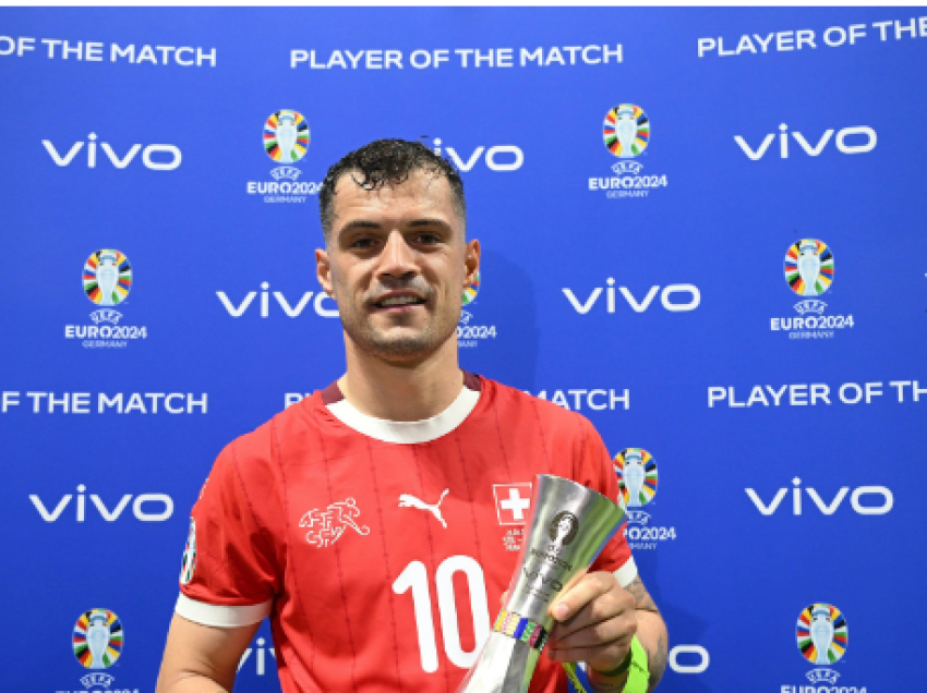 Granit Xhaka i treti në listë me më së shumti “MVP” në histori të Europianit