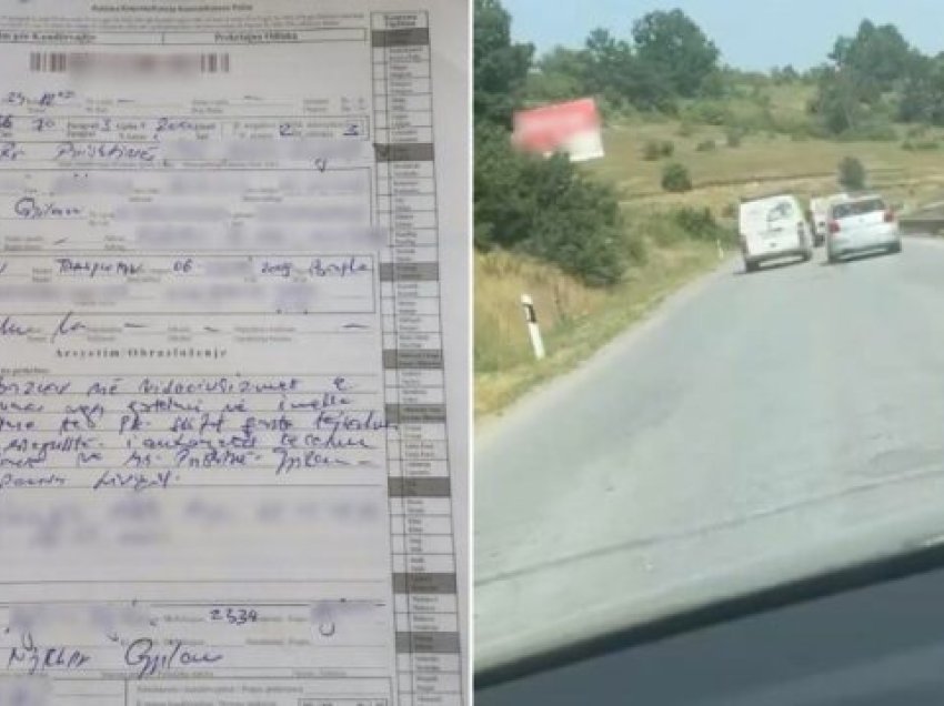 Gjobitet me 200 euro, 2 pikë negative dhe 3 muaj ndalim vozitje shoferi që bëri tejkalim të parregullt në Gjilan