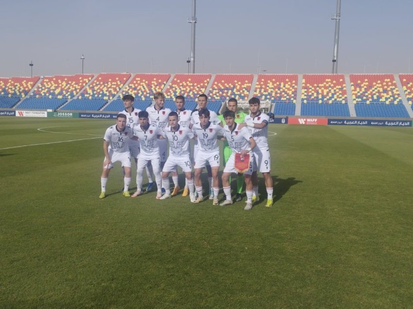 Shqipëria U-20 pëson humbje të thellë nga Jordania