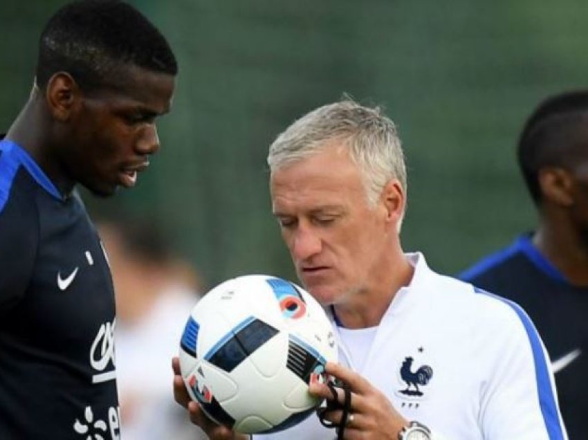 Deschamps në mbrojtje të Pogbas