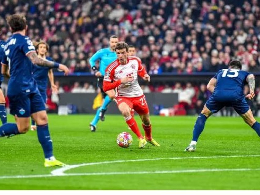 Bayerni shkatërron Lazion, PSG në çerekfinale  