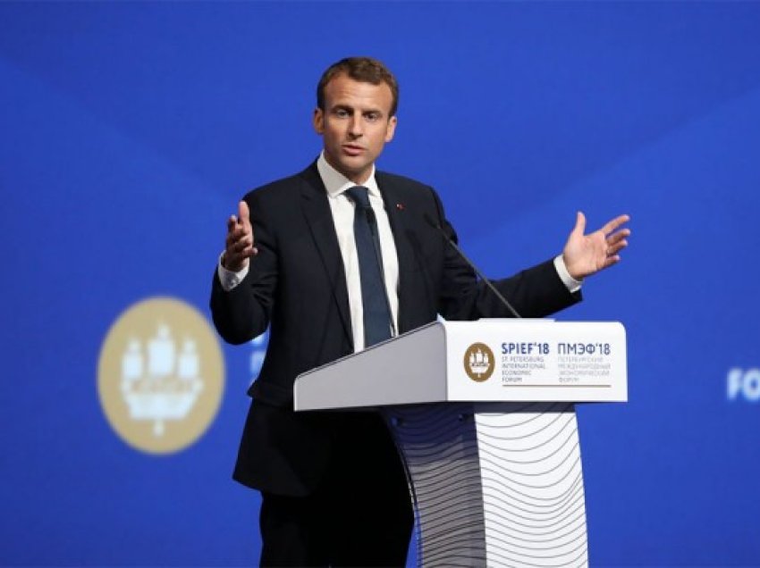 ​Macron: Aspirata e Moldavisë për t'u bashkuar me BE-në, 'sfidë' për Rusinë e Putinit