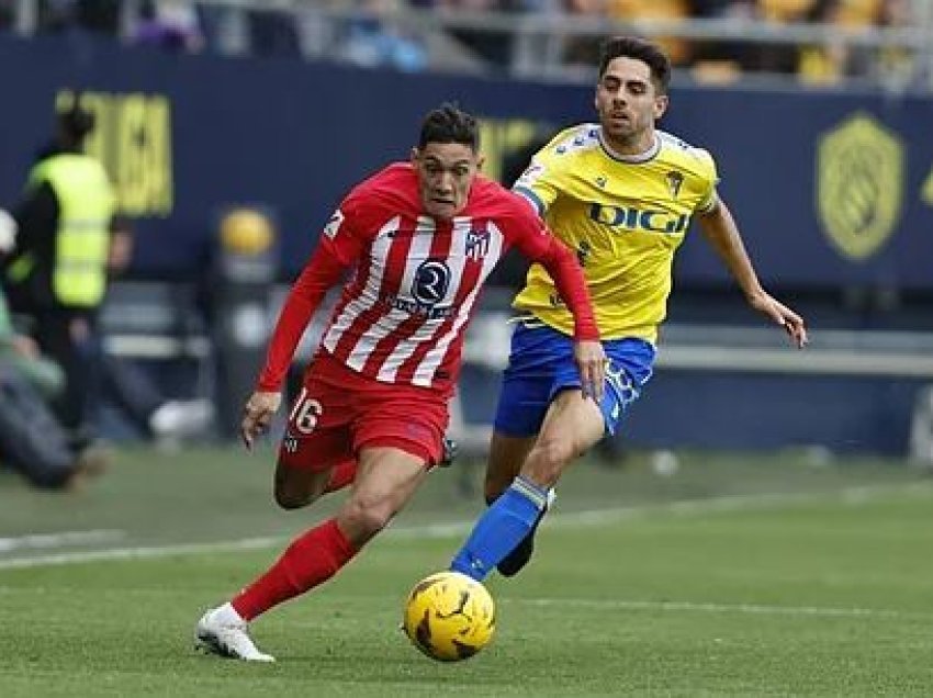 Atletico Madrid tronditet në Cadiz