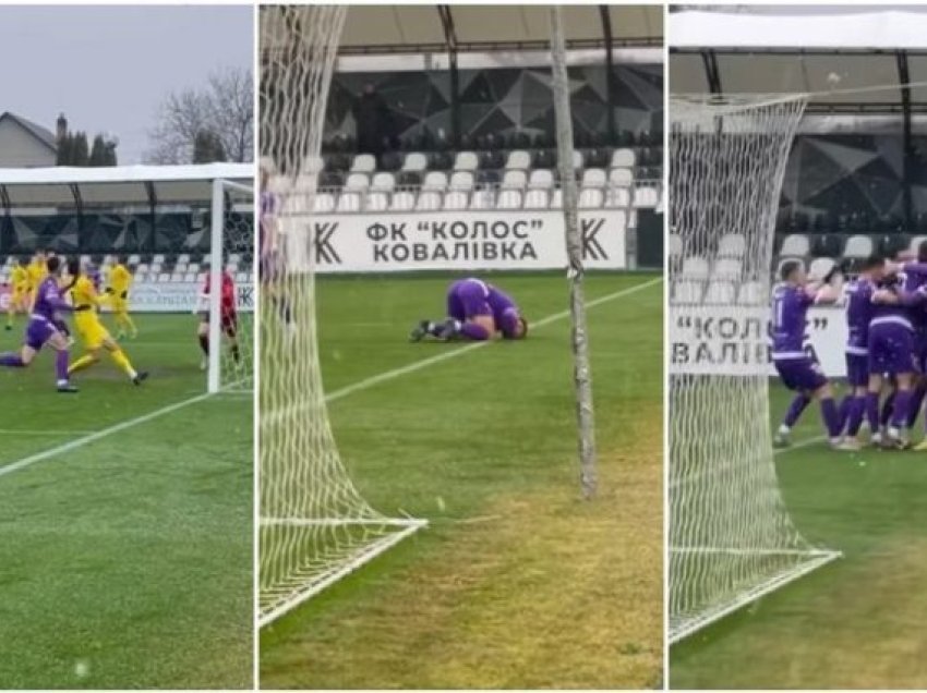 Salihu gjen golin e parë te LNZ Cherkasy dhe ia sjell një pikë ekipit të tij