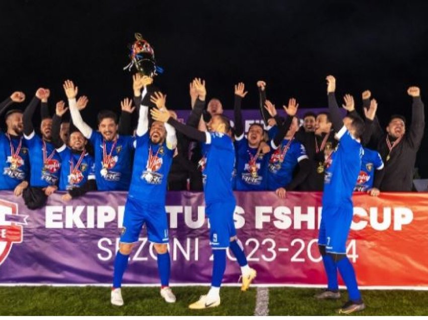 Kastriotët mposhtin në finale ATS dhe fitojnë trofeun e parë sezonal