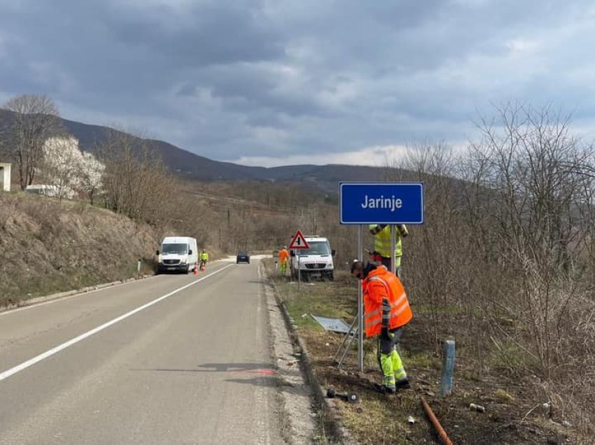 Ja çka ndodhi me emrat e tabelave në gjuhën shqipe në veri, një ditë pasi u vendosën