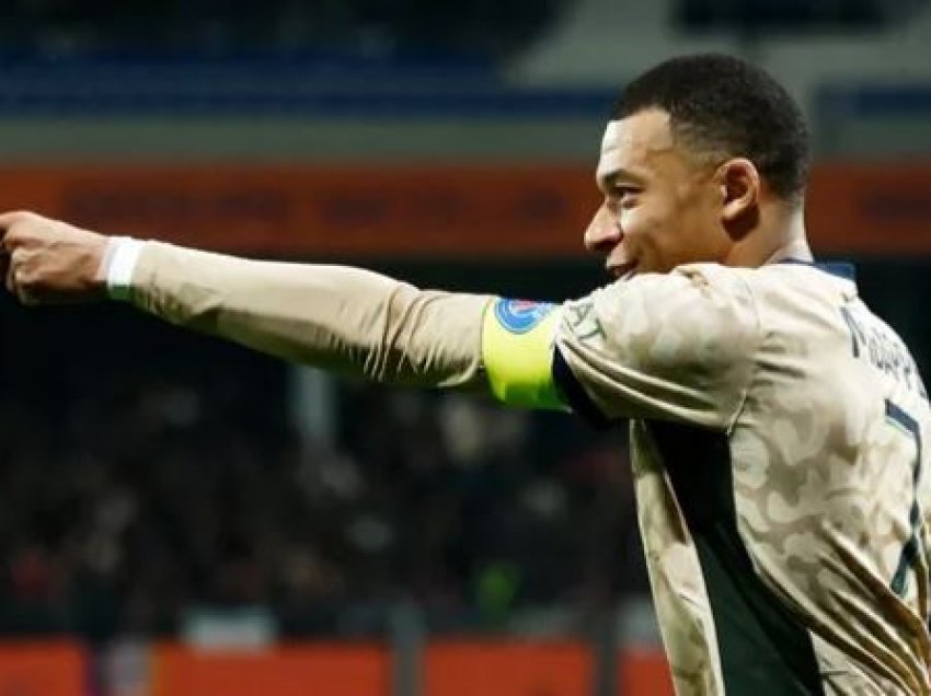 PSG një 6-she Montpellierit, Mbappe shënon het-trik