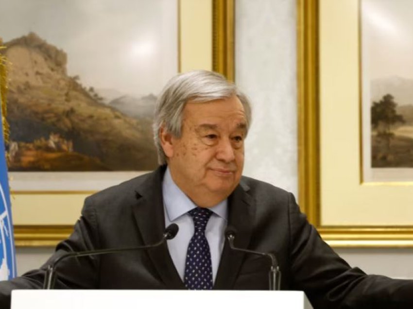 Guterres i kërkon BE-së t’i shmangë “standardet e dyfishta” rreth Gazës dhe Ukrainës