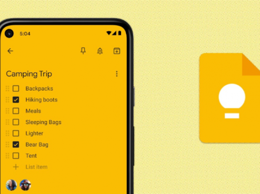 Google Keep me funksion të ri me Al për krijimin e listave