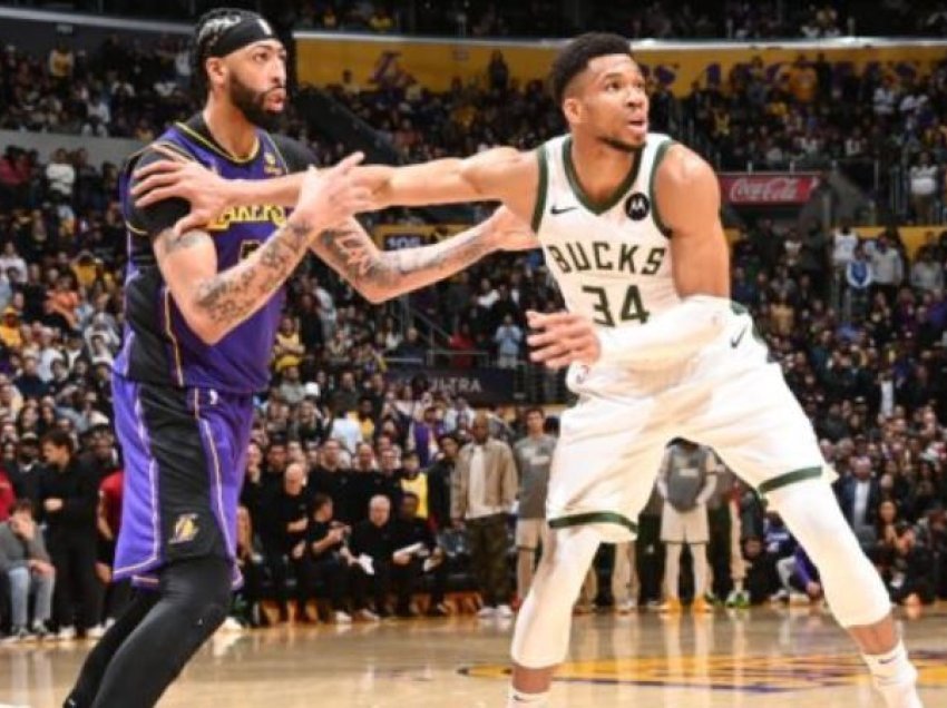 Lakers fitojnë pas dy vazhdimeve ndaj Milwaukee Bucks