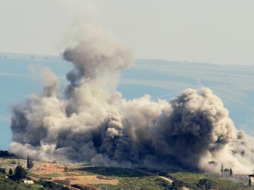 Plagosen paqeruajtës të OKB-së gjatë një shpërthimi në Liban