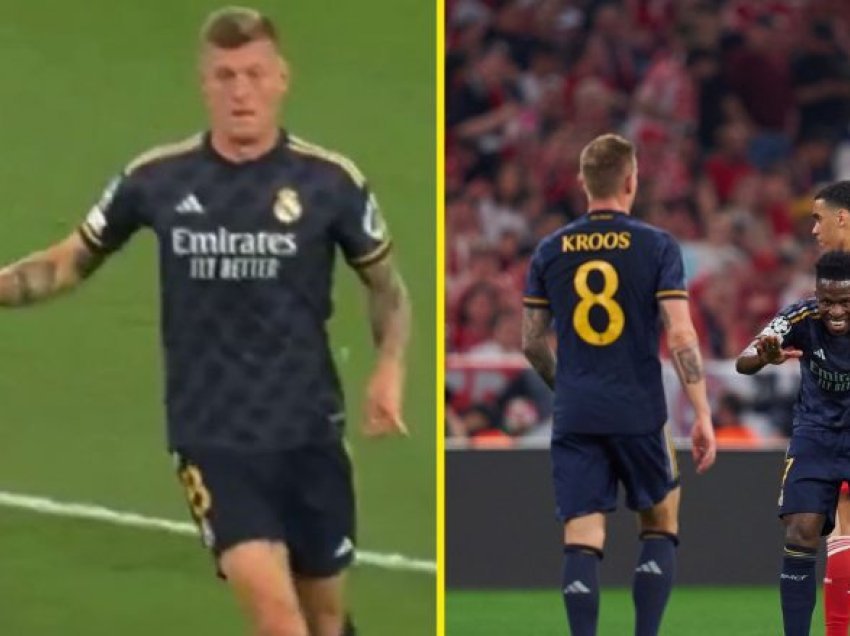 Kroos flet për asistimin e mrekullueshëm ndaj Bayernit: Meritat i shkojnë Vinit