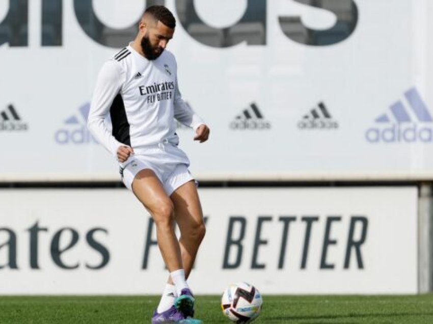 Benzema i bashkohet Real Madridit në stërvitje