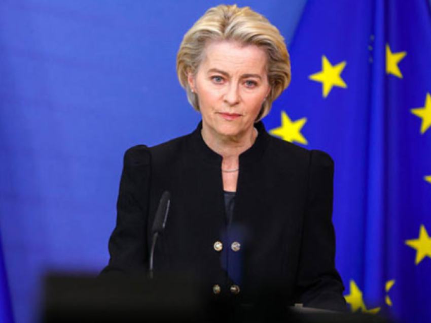 Von der Leyen të hënën në Paris për një takim me Macron dhe Xi