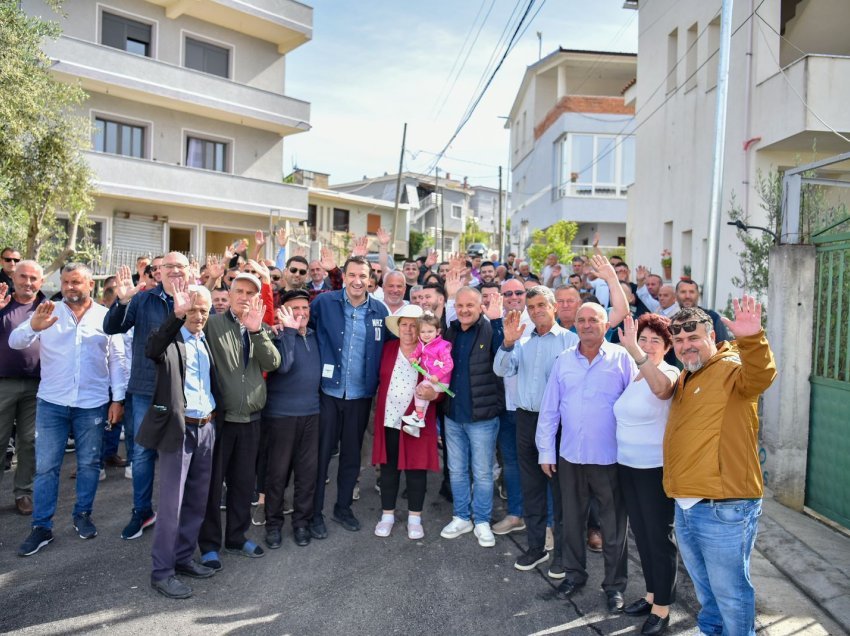  Veliaj inspekton punimet në rrugën “Grigor Cilka”: Do të rrisë ndjeshëm vlerën e pronës”