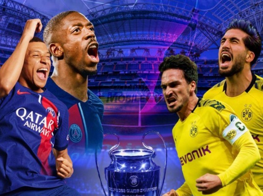 ​PSG-Dortmund, formacionet e mundshme