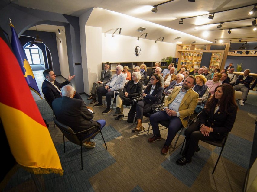 Abdixhiku pret një delegacion 30 anëtarësh të CSU në krye me ish-kryeministrin bavarez, shpalos detaje për takimin