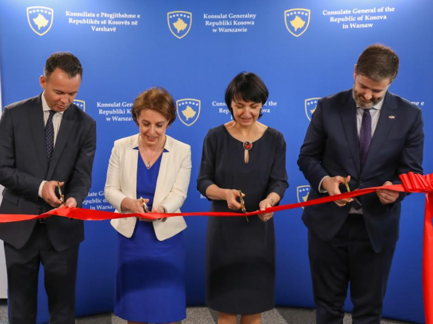 Inaugurohet Konsullata e Përgjithshme e Kosovës në Poloni