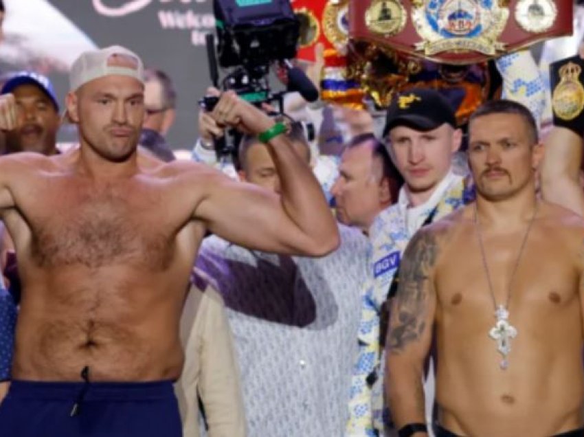 Ja në sa ora pritet të dalin në ring Fury e Usyk, meç që po e pret bota me padurim