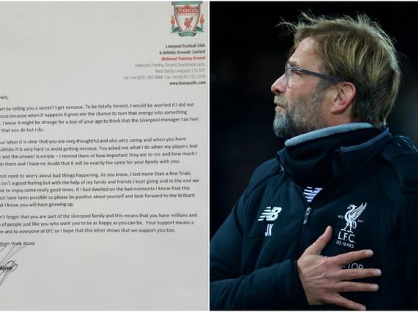 Klopp letër prekëse për tifozët