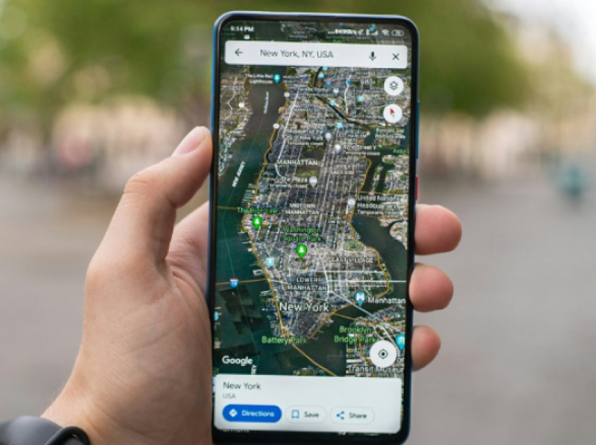 Google Maps zbulon përditësimin më të fundit