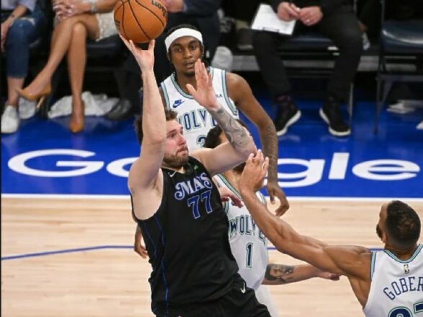 Dallas Mavericks fitojnë finalen e dytë ndaj Minesota Timberwolves