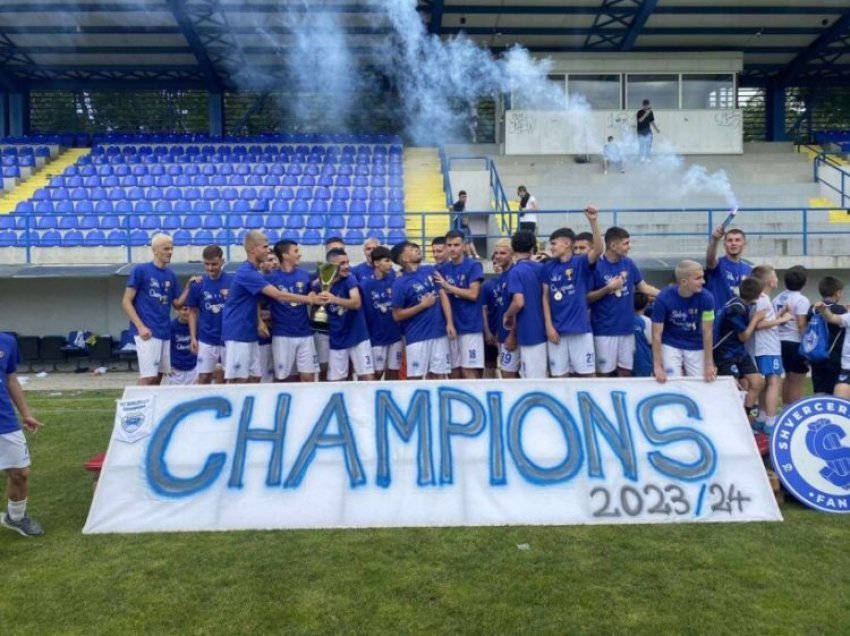 FC Shkupi U17, kampion në Superligën e Maqedonisë së Veriut