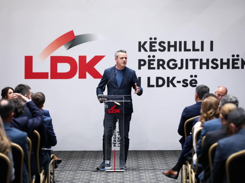 Gashi me mesazh nga Këshilli i Përgjithshëm: LDK është gati