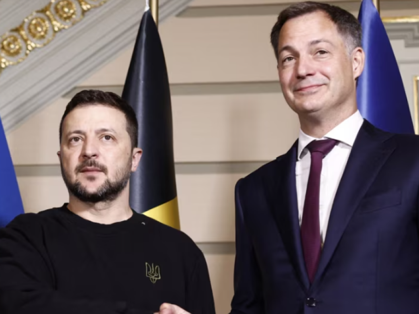 Zelensky nënshkruan marrëveshje të sigurisë me Belgjikën